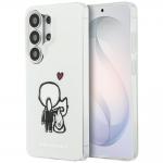 Husa Karl Lagerfeld IML Karl and Choupette cu MagSafe compatibila cu Samsung Galaxy S26 Ultra, Transparent 4 - lerato.ro