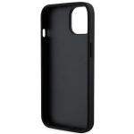 Carcasa Karl Lagerfeld Saffiano Karl and Choupette compatibila cu iPhone 14 Plus / 15 Plus, Negru 8 - lerato.ro