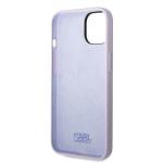 Carcasa Guess Silicone Ikonik Karl compatibila cu iPhone 14 Plus / 15 Plus, Violet 8 - lerato.ro