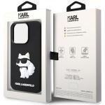 Husa Karl Lagerfeld Rubber Choupette 3D compatibila cu iPhone 14 Pro Max, Negru 9 - lerato.ro