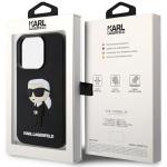 Husa Karl Lagerfeld Rubber Ikonik 3D compatibila cu iPhone 14 Pro Max, Negru 9 - lerato.ro