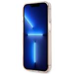 Husa Karl Lagerfeld Mono Vertical Stripe compatibila cu iPhone 14 Pro Max, Roz 6 - lerato.ro