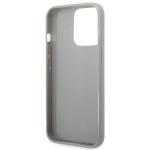Husa Karl Lagerfeld Monogram Iridescent compatibila cu iPhone 14 Pro Max, Silver 8 - lerato.ro