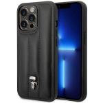 Husa Karl Lagerfeld Puffy Ikonik Pin compatibila cu iPhone 14 Pro, Negru 4 - lerato.ro