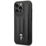 Husa Karl Lagerfeld Puffy Ikonik Pin compatibila cu iPhone 14 Pro, Negru 3 - lerato.ro