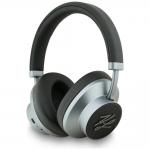 Casti wireless Karl Lagerfeld Grained Initials, ANC, Bluetooth 5.3, Autonomie 40h, USB-C, Negru 2 - lerato.ro