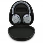 Casti wireless Karl Lagerfeld Saffiano, Bluetooth 5.4, Autonomie 40h, USB-C, Gri 5 - lerato.ro
