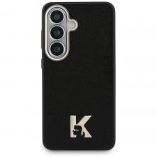 Carcasa Karl Lagerfeld K Metal Logo cu MagSafe compatibila cu Samsung Galaxy S26, Negru