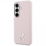 Carcasa Karl Lagerfeld K Metal Logo cu MagSafe compatibila cu Samsung Galaxy S26, Roz 3 - lerato.ro