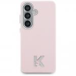 Carcasa Karl Lagerfeld K Metal Logo cu MagSafe compatibila cu Samsung Galaxy S26, Roz 2 - lerato.ro