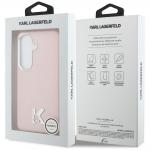 Carcasa Karl Lagerfeld K Metal Logo cu MagSafe compatibila cu Samsung Galaxy S26, Roz 9 - lerato.ro