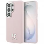 Carcasa Karl Lagerfeld K Metal Logo cu MagSafe compatibila cu Samsung Galaxy S26 Ultra, Roz 4 - lerato.ro