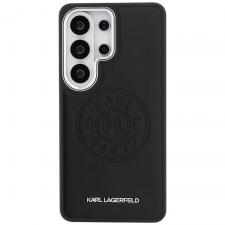 Carcasa Karl Lagerfeld Perforated KL cu MagSafe compatibila cu Samsung Galaxy S26 Ultra, Negru