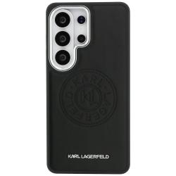 Carcasa Karl Lagerfeld Perforated KL cu MagSafe compatibila cu Samsung Galaxy S26 Ultra, Negru