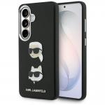 Carcasa Karl Lagerfeld Saffiano Double Heads Metal compatibila cu Samsung Galaxy S26, Negru 4 - lerato.ro