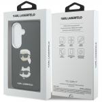 Carcasa Karl Lagerfeld Saffiano Double Heads Metal compatibila cu Samsung Galaxy S26, Negru 9 - lerato.ro