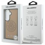 Carcasa Karl Lagerfeld Perforated KL cu MagSafe compatibila cu Samsung Galaxy S26, Maro 9 - lerato.ro