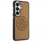Carcasa Karl Lagerfeld Perforated KL cu MagSafe compatibila cu Samsung Galaxy S26 Plus, Maro 5 - lerato.ro