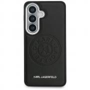 Carcasa Karl Lagerfeld Perforated KL cu MagSafe compatibila cu Samsung Galaxy S26 Plus, Negru