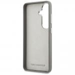 Carcasa Karl Lagerfeld Saffiano Double Heads Metal compatibila cu Samsung Galaxy S26, SIlver 8 - lerato.ro