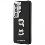 Carcasa Karl Lagerfeld Saffiano Double Heads Metal compatibila cu Samsung Galaxy S26 Ultra, Negru 3 - lerato.ro