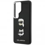 Carcasa Karl Lagerfeld Saffiano Double Heads Metal compatibila cu Samsung Galaxy S26 Ultra, Negru 7 - lerato.ro