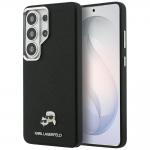 Carcasa Karl Lagerfeld Saffiano KC Metal Logo cu MagSafe compatibila cu Samsung Galaxy S26 Ultra, Negru 4 - lerato.ro