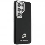 Carcasa Karl Lagerfeld Saffiano KC Metal Logo cu MagSafe compatibila cu Samsung Galaxy S26 Ultra, Negru 5 - lerato.ro