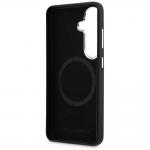 Carcasa Karl Lagerfeld Saffiano KC Metal Logo cu MagSafe compatibila cu Samsung Galaxy S26 Plus, Negru 8 - lerato.ro