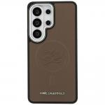 Carcasa Karl Lagerfeld Embossed Ring Initials cu MagSafe compatibila cu Samsung Galaxy S26 Ultra, Maro 2 - lerato.ro