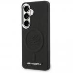 Carcasa Karl Lagerfeld Embossed Ring Initials cu MagSafe compatibila cu Samsung Galaxy S26, Negru 3 - lerato.ro