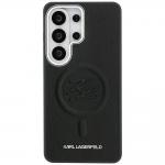 Carcasa Karl Lagerfeld Embossed Ring Initials cu MagSafe compatibila cu Samsung Galaxy S26 Ultra, Negru 2 - lerato.ro