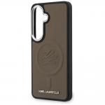 Carcasa Karl Lagerfeld Embossed Ring Initials cu MagSafe compatibila cu Samsung Galaxy S26, Maro 7 - lerato.ro