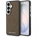 Carcasa Karl Lagerfeld Embossed Ring Initials cu MagSafe compatibila cu Samsung Galaxy S26 Plus, Maro 4 - lerato.ro