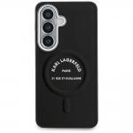 Carcasa Karl Lagerfeld Embossed Ring RSG Logo cu MagSafe compatibila cu Samsung Galaxy S26, Negru 2 - lerato.ro
