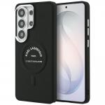Carcasa Karl Lagerfeld Embossed Ring RSG Logo cu MagSafe compatibila cu Samsung Galaxy S26 Ultra, Negru 4 - lerato.ro