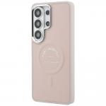 Carcasa Karl Lagerfeld Embossed Ring RSG Logo cu MagSafe compatibila cu Samsung Galaxy S26 Ultra, Roz 3 - lerato.ro