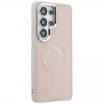 Carcasa Karl Lagerfeld Embossed Ring RSG Logo cu MagSafe compatibila cu Samsung Galaxy S26 Ultra, Roz 5 - lerato.ro