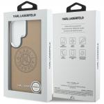 Carcasa Karl Lagerfeld Perforated KL cu MagSafe compatibila cu Samsung Galaxy S26 Ultra, Maro 9 - lerato.ro