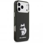 Carcasa Karl Lagerfeld IML Aquarelle Choupette Logo cu MagSafe compatibila cu iPhone 17 Pro Max, Negru 5 - lerato.ro