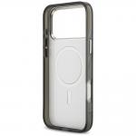Carcasa Karl Lagerfeld IML Aquarelle Choupette Logo cu MagSafe compatibila cu iPhone 17 Pro Max, Negru 8 - lerato.ro
