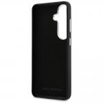 Husa Karl Lagerfeld Grained Signature Metal Resin Logo compatibila cu Samsung Galaxy S26, Negru 8 - lerato.ro