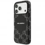 Husa Karl Lagerfeld Monogram Logo cu MagSafe compatibila cu iPhone 17 Pro Max, Negru 3 - lerato.ro