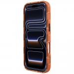 Husa Karl Lagerfeld Monogram Logo cu MagSafe compatibila cu iPhone 17 Pro, Portocaliu 6 - lerato.ro