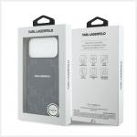 Husa Karl Lagerfeld Monogram Logo cu MagSafe compatibila cu iPhone 17 Pro Max, Albastru 9 - lerato.ro