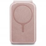 Portofel magnetic cu oglinda si stand Karl Lagerfeld Stand Mirror, Compatibil MagSafe, Roz 6 - lerato.ro