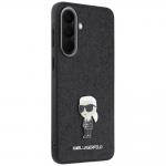 Carcasa Karl Lagerfeld Fixed Glitter Ikonik Logo Metal Pin compatibila cu Samsung Galaxy A37 5G, Negru 5 - lerato.ro