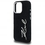 Husa Karl Lagerfeld FW Jeans Signature Logo compatibila cu iPhone 16 Pro, Negru 7 - lerato.ro