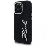 Husa Karl Lagerfeld FW Jeans Signature Logo compatibila cu iPhone 16 Pro Max, Negru 3 - lerato.ro