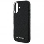 Husa Karl Lagerfeld FW Stamped Karl cu MagSafe compatibila cu iPhone 16, Negru 7 - lerato.ro